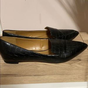 Nine West Faux Leather Loafers